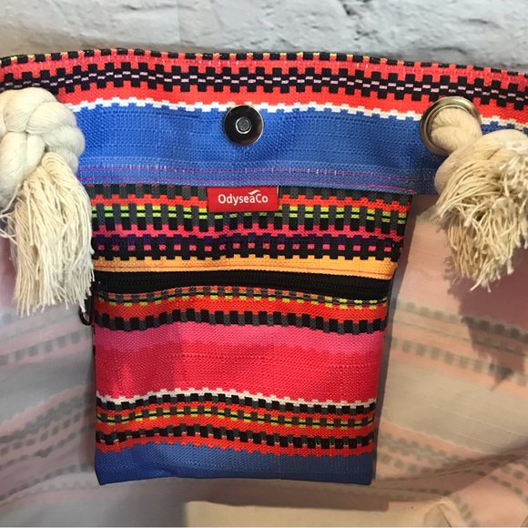 Odyseaco Baja Beach Bag Waterproof Canvas Tote - Picture 9 of 10